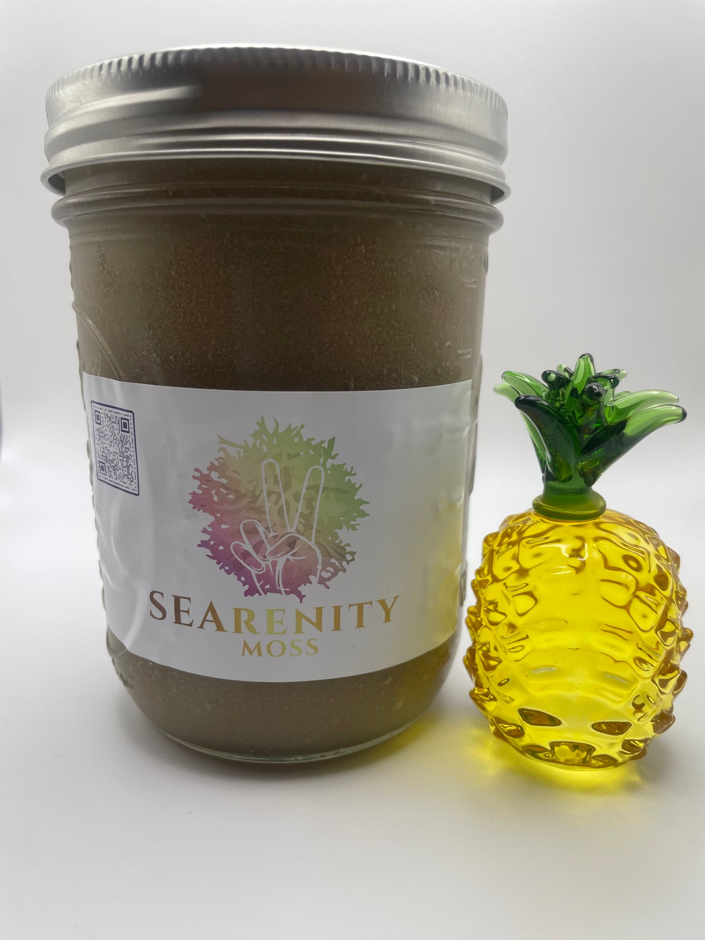 16 Oz Jar Full Spectrum Sea Moss Gel- PINEAPPLE