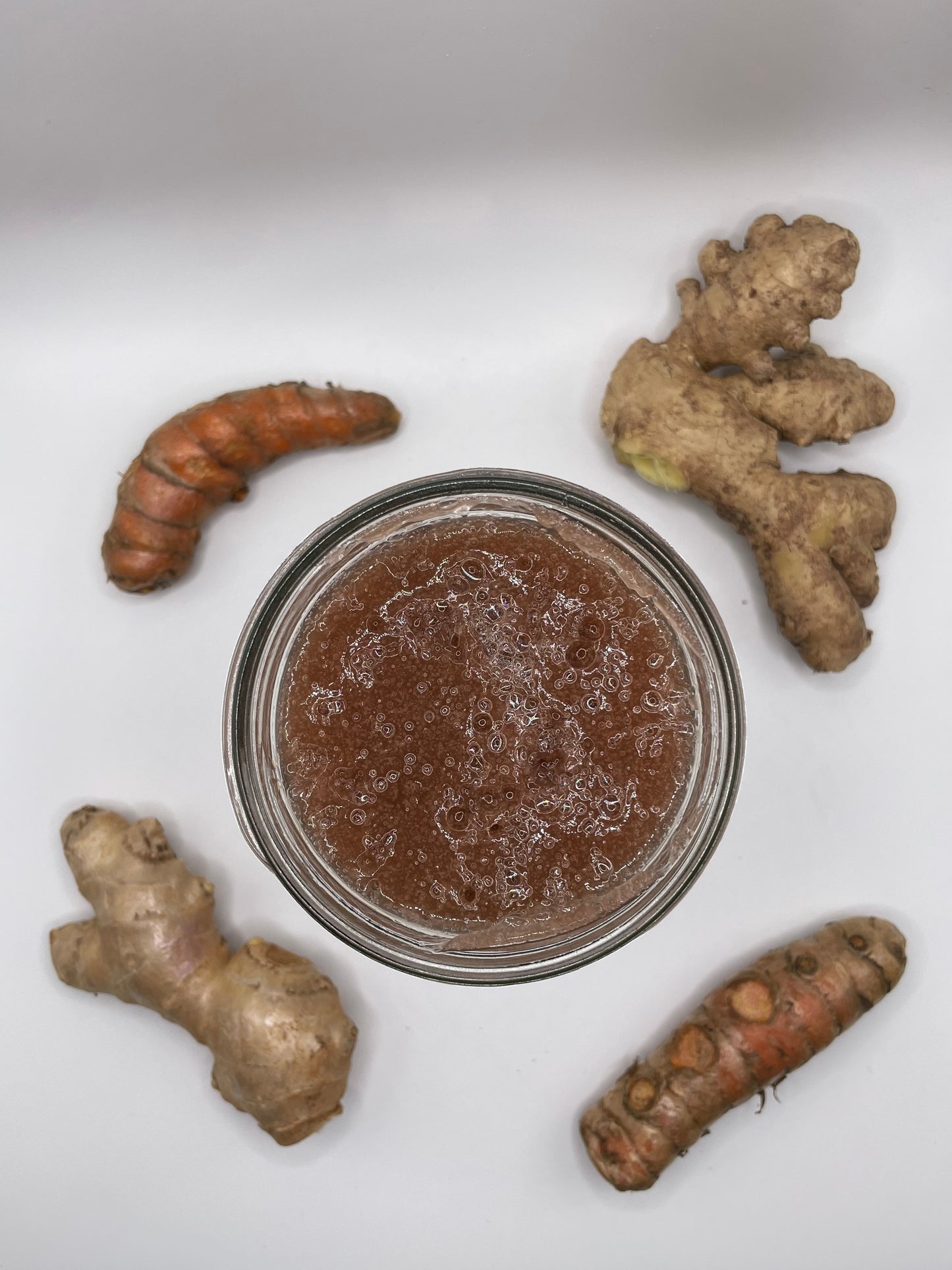 16 Oz Jar Full Spectrum Sea Moss Gel- TURMERIC&GINGER